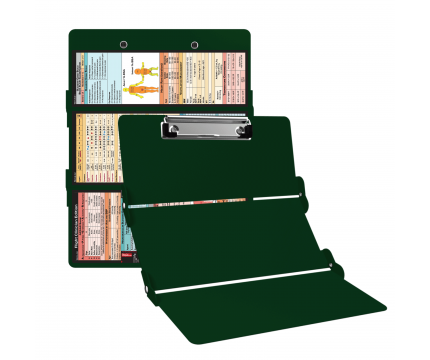 WhiteCoat Clipboard® Trifold - Green Flight Medic Edition